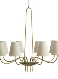 Delanney Linen Chandelier - TULLABEE