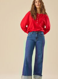 Emilie Henley Pullover Detail 2 - TULLABEE