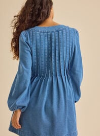 Shiloh Mini Dress Detail 4 - TULLABEE