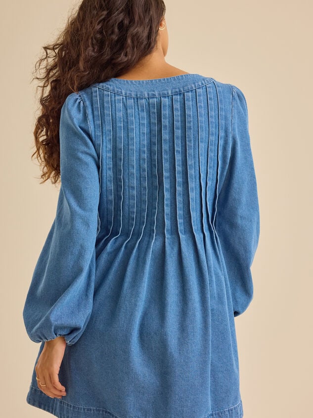 Shiloh Mini Dress Detail 4 - TULLABEE