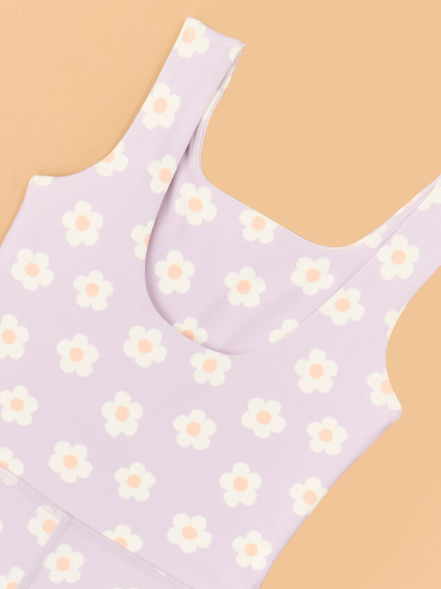 Isla Daisies Unitard Detail 3 - TULLABEE