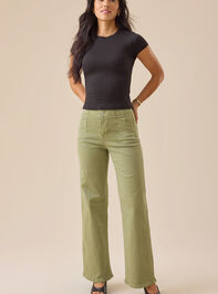 Khloe Straight Leg Pants - TULLABEE