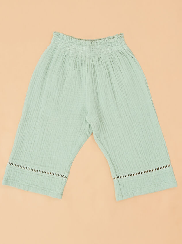 Camilla Floral Baby Top and Pant Set Detail 4 - TULLABEE