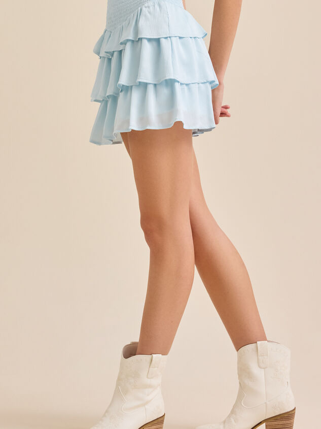 Joiya Tiered Skirt Detail 4 - TULLABEE