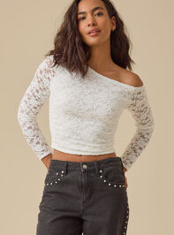 Rhiannon Lace Fitted Top - TULLABEE