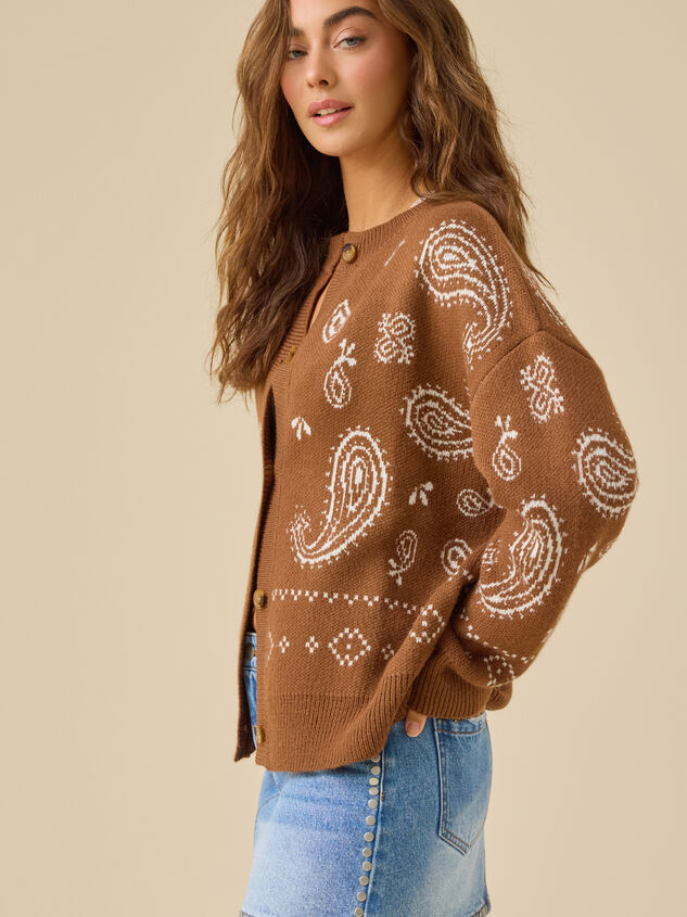 Maizie Western Cardigan Detail 3 - TULLABEE