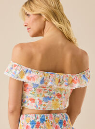 Lyra Floral Top Detail 7 - TULLABEE