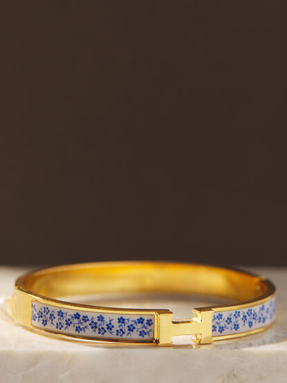 H Bangle Bracelet - TULLABEE