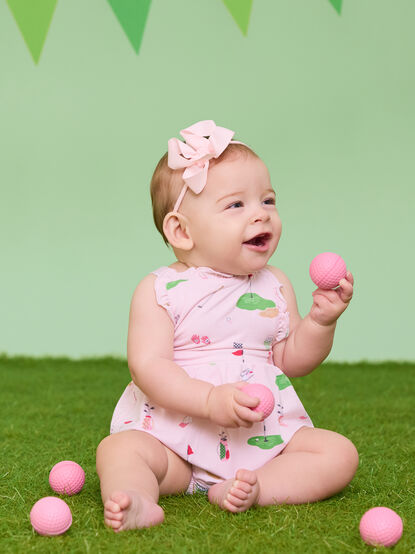 Little Caddy Ruffle Bodysuit - TULLABEE