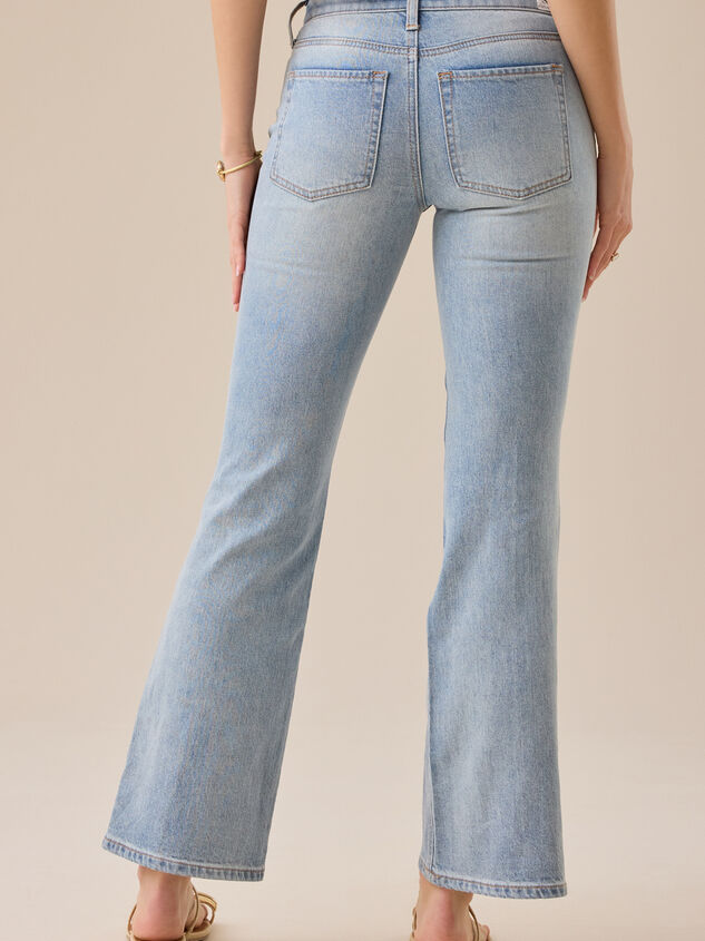 Scottie Boot Cut Jeans Detail 4 - TULLABEE