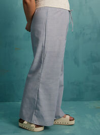 Bethany Linen Pants Detail 3 - TULLABEE
