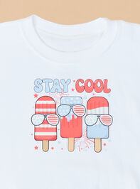 Stay Cool Bomb Pop Romper Detail 3 - TULLABEE