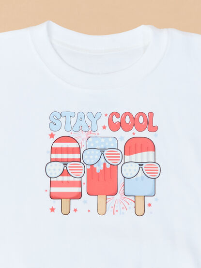 Stay Cool Bomb Pop Romper - TULLABEE