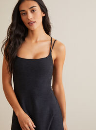 Heathered Ultimate Strappy Dress Detail 3 - TULLABEE