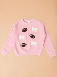 Sideline Sweetheart Sweater - TULLABEE