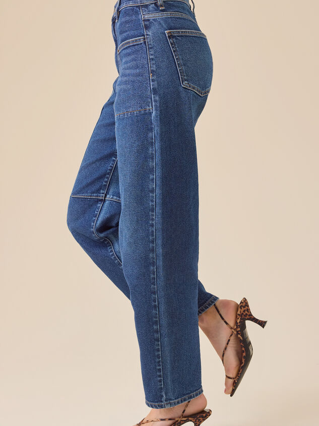Freya Sailor Barrel Jeans Detail 4 - TULLABEE