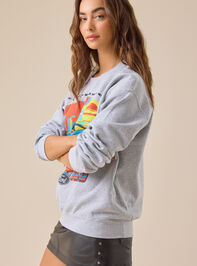 Born Wild Bronco Sweatshirt Detail 2 - TULLABEE