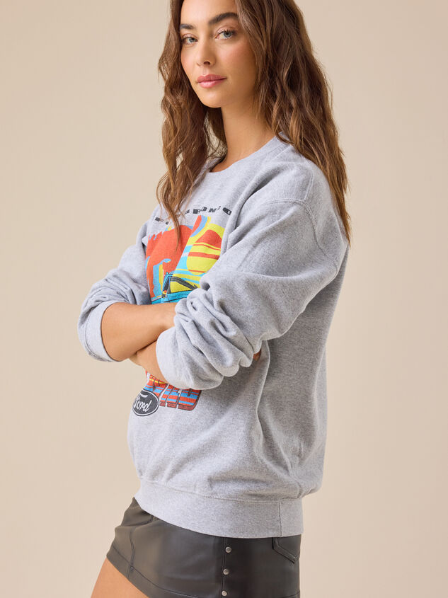 Born Wild Bronco Sweatshirt Detail 2 - TULLABEE
