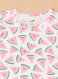 Watermelon Hearts Lounge Set Detail 2 - TULLABEE
