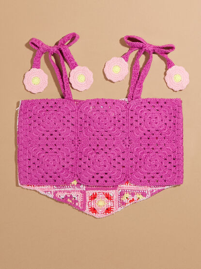Lanna Crochet Toddler Tank - TULLABEE