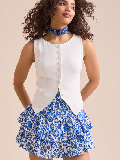 Salem Smock Top Skort - TULLABEE