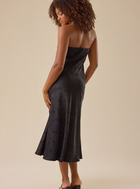Carleigh Stain Midi Dress Detail 4 - TULLABEE