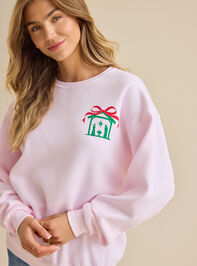 Let Us Adore Him Sweatshirt Detail 4 - TULLABEE