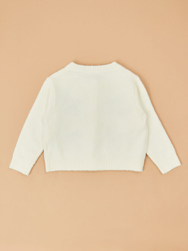 Preslie Pearl Cardigan Detail 4 - TULLABEE