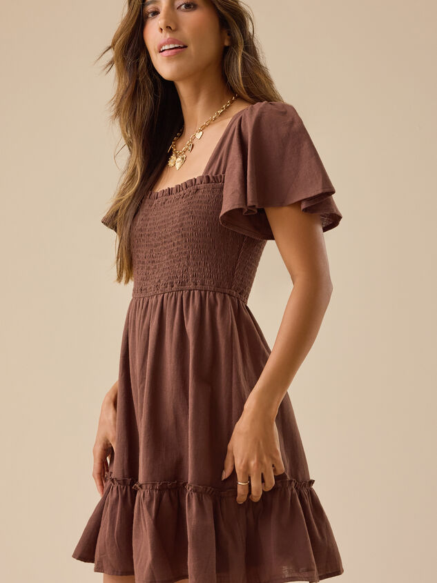 Sydney Mini Dress Detail 4 - TULLABEE
