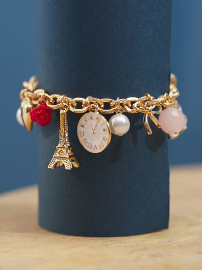 We Were in Paris Charm Bracelet - TULLABEE