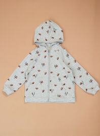 Football Frenzy Hoodie and Jogger Set Detail 3 - TULLABEE