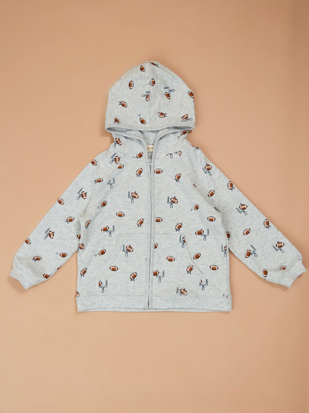 Football Frenzy Hoodie and Jogger Set Detail 3 - TULLABEE