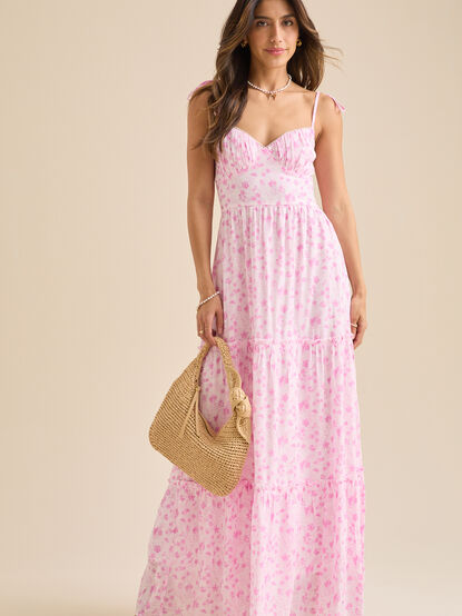 Juliana Floral Maxi Dress - TULLABEE