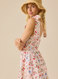 Mykonos Printed Romper Detail 5 - TULLABEE