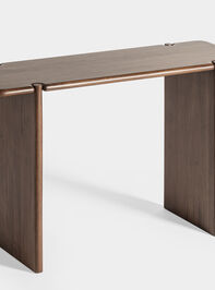 Moss Wood Console/Desk Detail 3 - TULLABEE