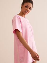 Hang Tough Reversible Tee Romper Detail 3 - TULLABEE