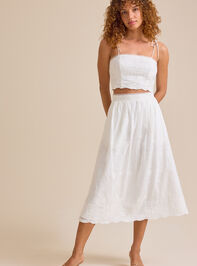 Delilah Eyelet Skirt - TULLABEE