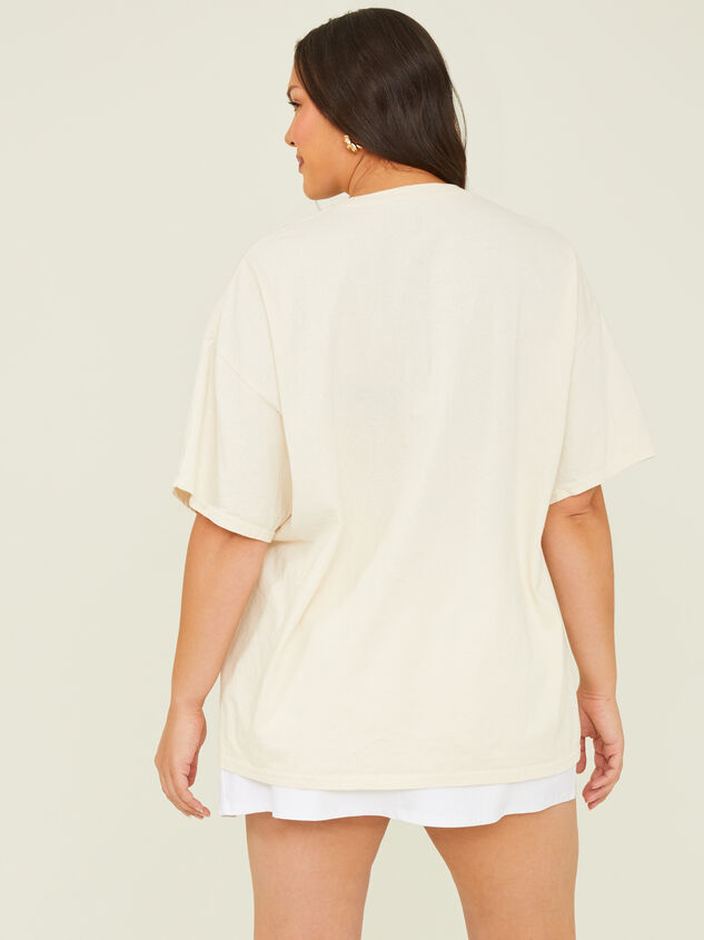 Ford Mustang Oversized Tee Detail 4 - TULLABEE
