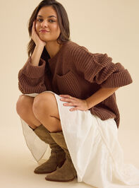 Maisyn Tiered Maxi Skirt Detail 6 - TULLABEE