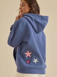 Montauck Sailing Hoodie Detail 2 - TULLABEE