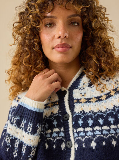 Addie Fair Isle Cardigan - TULLABEE