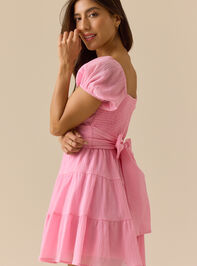 Tiff Mini Dress Detail 3 - TULLABEE