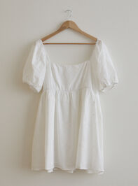 Meara Eyelet Bow Dress - TULLABEE
