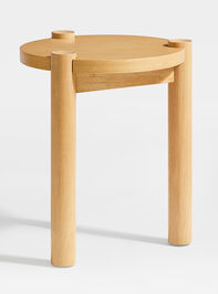Ruby Wood Side Table Detail 4 - TULLABEE