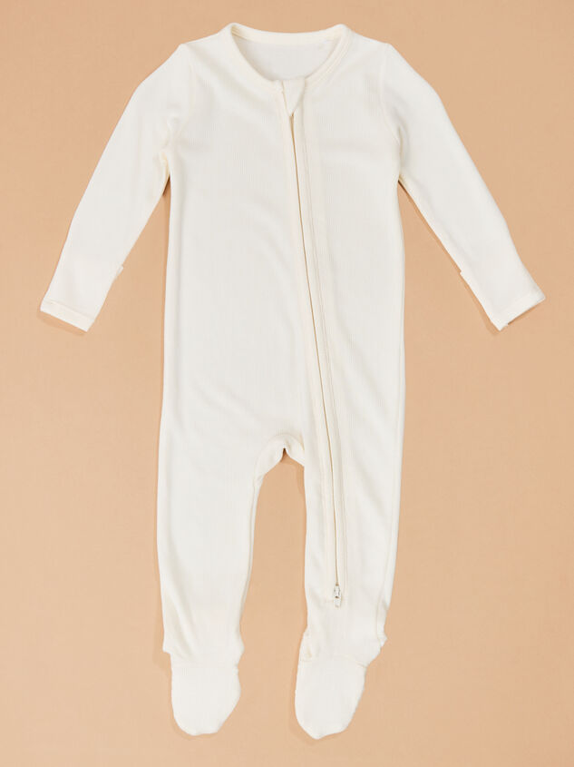 Sugar Cream Footie - TULLABEE