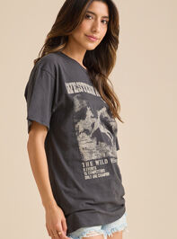Western Rodeo Oversize Tee Detail 5 - TULLABEE