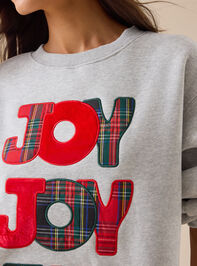 Joy Graphic Pullover Detail 3 - TULLABEE