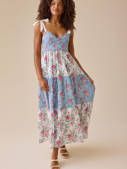 Annabella Floral Maxi Dress - TULLABEE