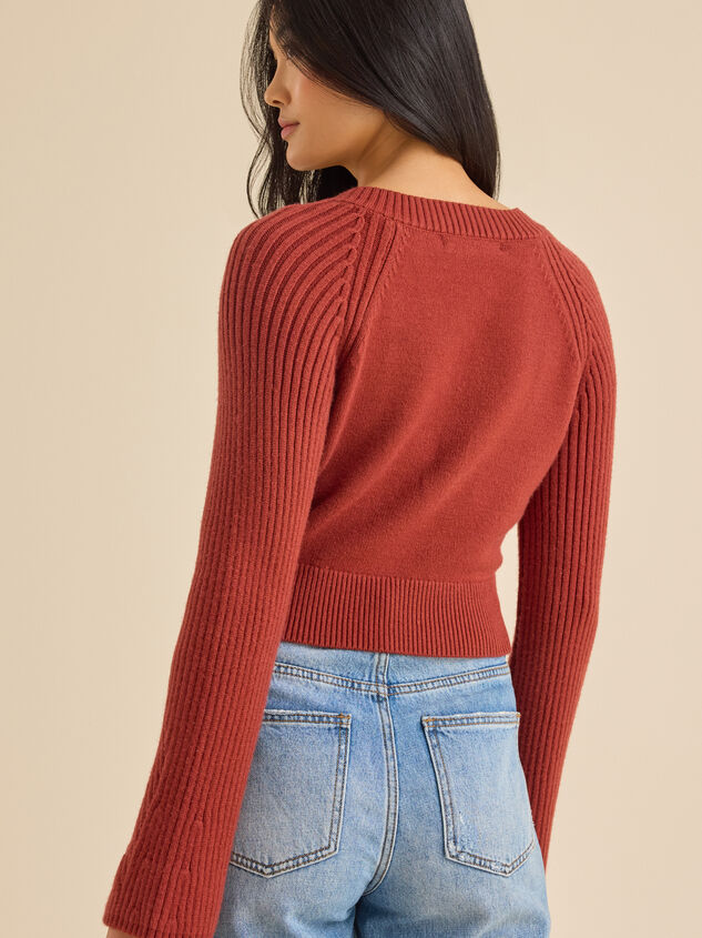 Sarah Bell Sleeve Sweater Detail 4 - TULLABEE