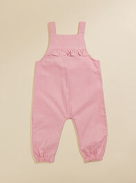 Jenna Ruffle Overalls Detail 2 - TULLABEE